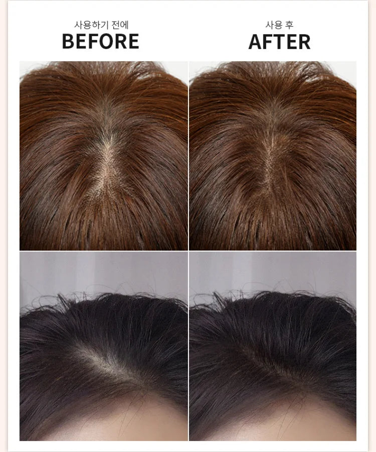 MAYCHEER Hairline Powder Instantly Cover Grey Hair Roots Hair Powder for Covering Grey Hair Maycheer Hairline Shadow Powder