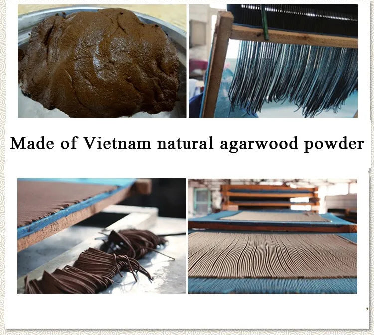 Natural Vietnam Oudh Incense Stick Cambodian Oud Arab Incense 20cm+90 Sticks Natural Sweet Aroma For Yoga Fresh Air Aromatherapy