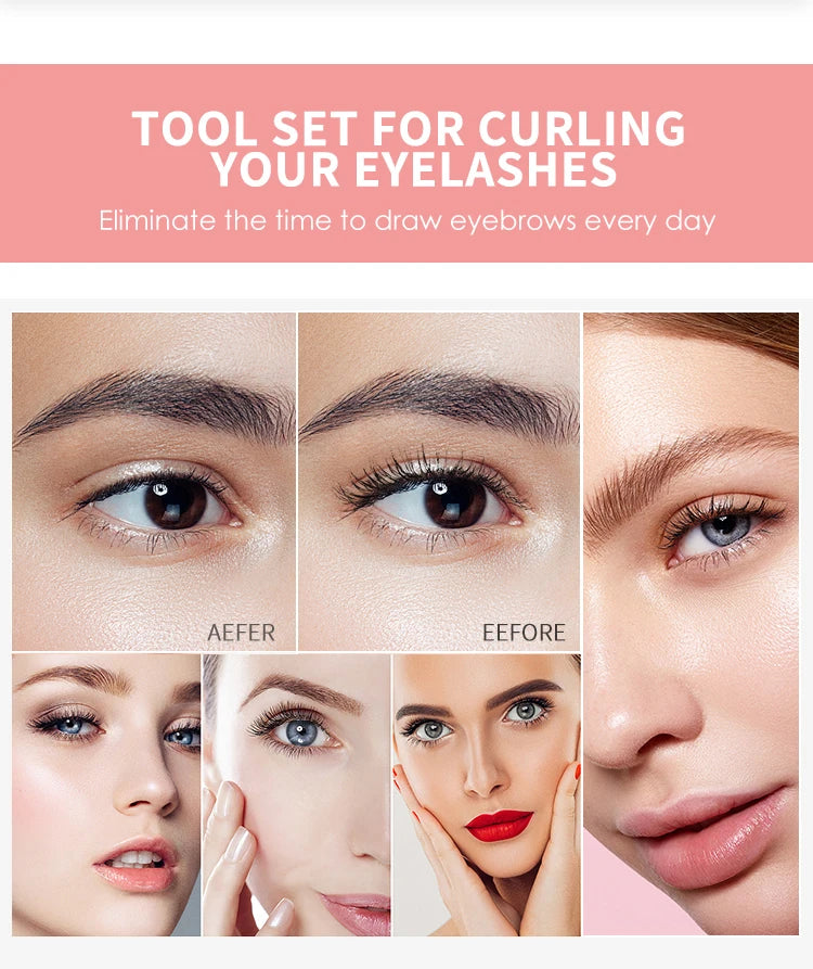 ICONSIGN Lash Lift and Tint Kit Professional Eyelash Lifting Tint Brow Lamination Dye Eye Makeup Tools