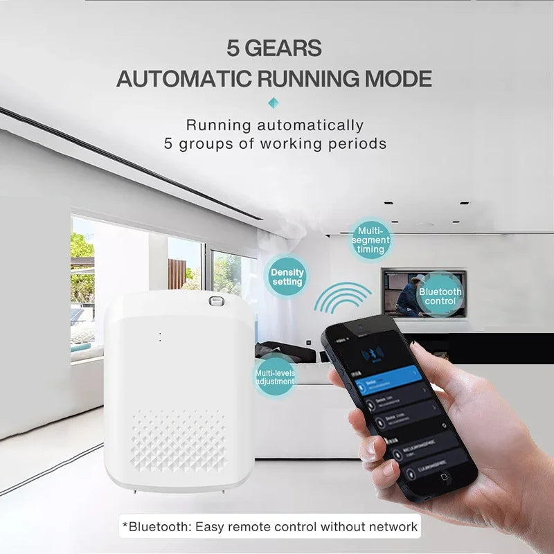 NAMSTE Smart Aroma Diffuser Hotels professional Fragrance Diffuser 1000m³  Large Room Aroma Machine With Fan Bluetooth Control