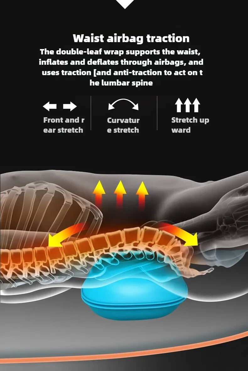 Massage Mattress Electric Full Body With Heating Hand Control Shoulder Neck Waist Airbag Back Kneading vibration Massage Cushion