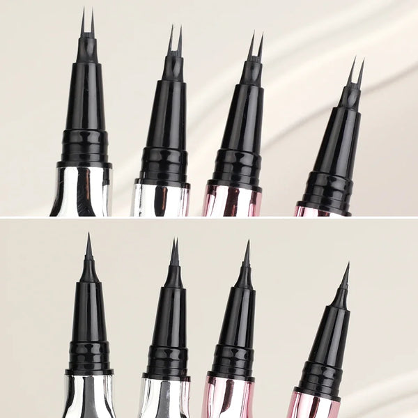 2Point Wild Eyebrow Pencil Long Lasting Easy To Grip Eyebrow Tattoo Waterproof Thin Liquid Lying Silkworm Brow Pen Korean Makeup