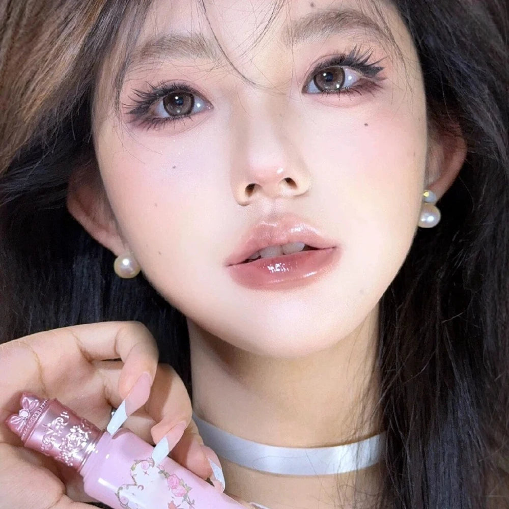 Pink Liquid Concealer Stick Moisturizing Waterproof Brightening Concealer Cream Lasting Cover Acne Spot Dark Circles Face Makeup