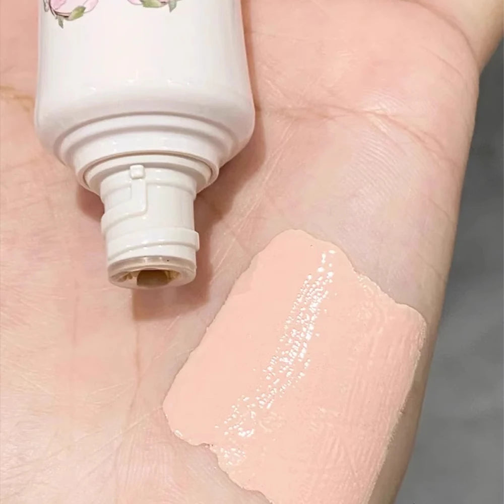 Pink Liquid Concealer Stick Moisturizing Waterproof Brightening Concealer Cream Lasting Cover Acne Spot Dark Circles Face Makeup