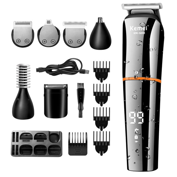 Kemei Waterproof Men's Grooming Kit