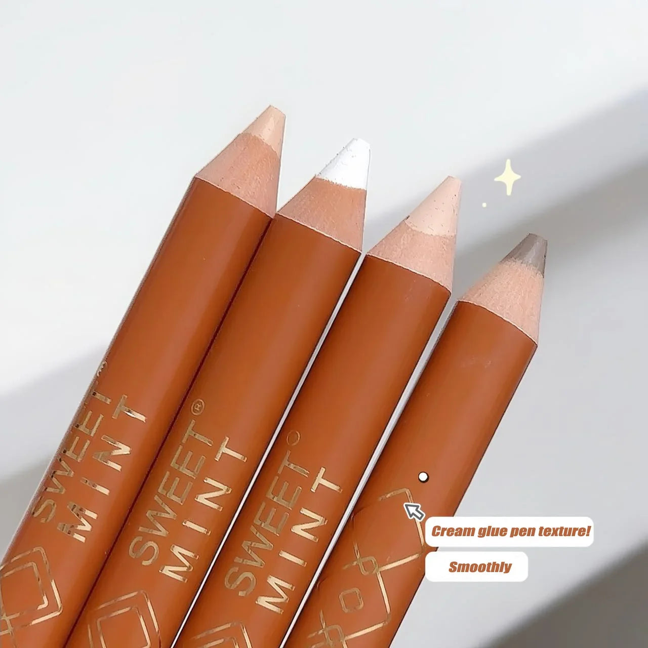 Double Head Face Contour Pen Matte White Highlighting Contour Stick Brightening Skin Tone Concealer Pencil Face Bronzers Makeup