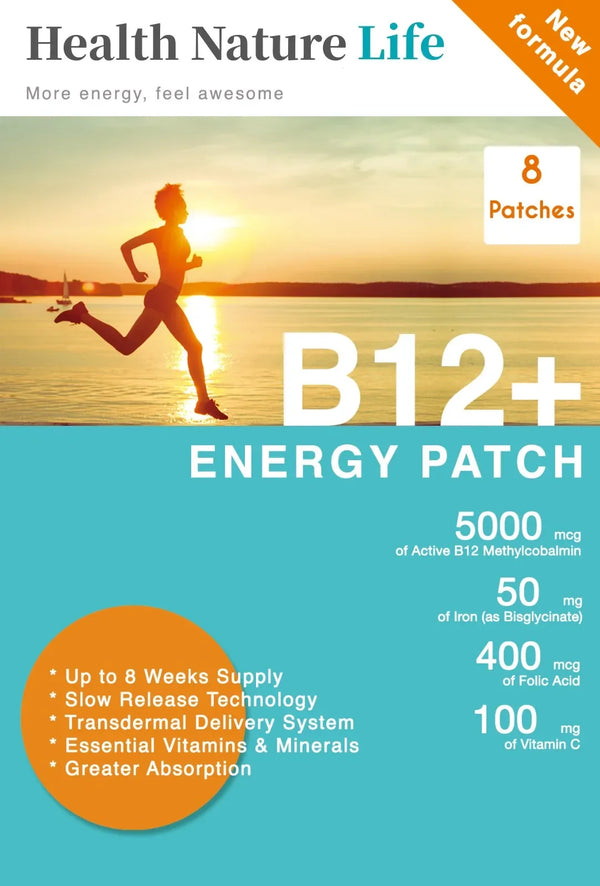 B12 5000 mcg + Iron 50mg (Bisglycinate)