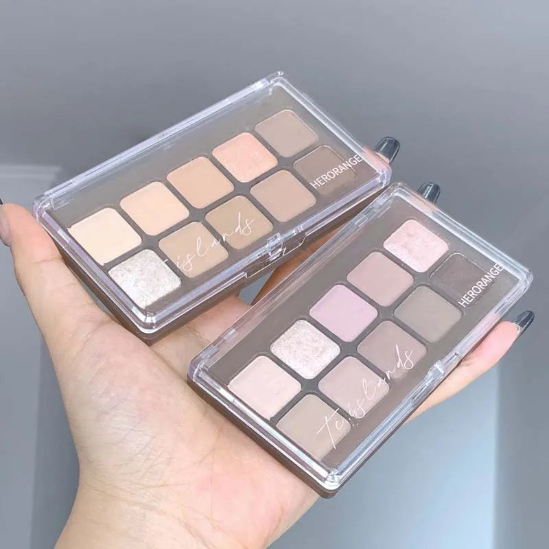 SWEET MINTSW010 Color Palette 10 Color Eyeshadow Development All-in-one Long Lasting Touch up Face Makeup