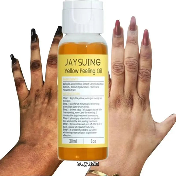 Yellow Peeling Oil for Exfoliation & Skin Brightening