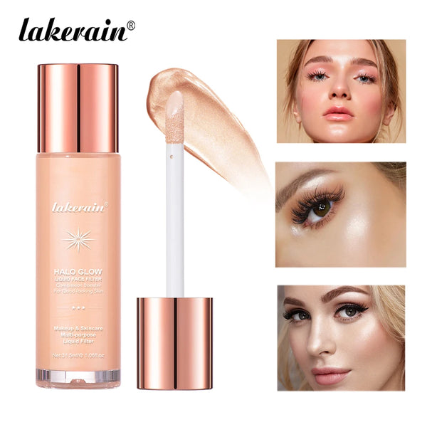 8-Color Halo Glow Liquid Highlighter & Face Brightener