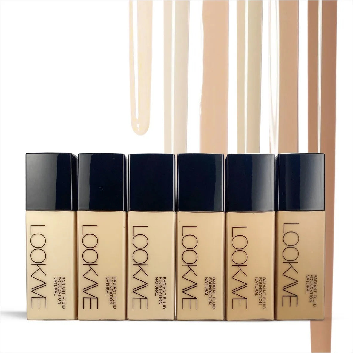 Full Cover Matte Foundation Lasting Moisturizing Brighten Concealer Liquid Foundation Waterproof CC Cream Base Makeup Cosmetics