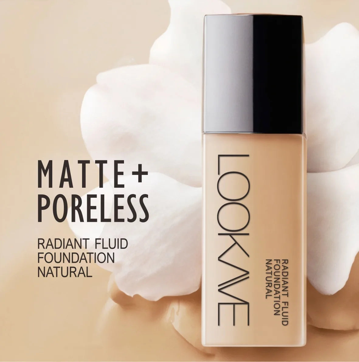 Full Cover Matte Foundation Lasting Moisturizing Brighten Concealer Liquid Foundation Waterproof CC Cream Base Makeup Cosmetics