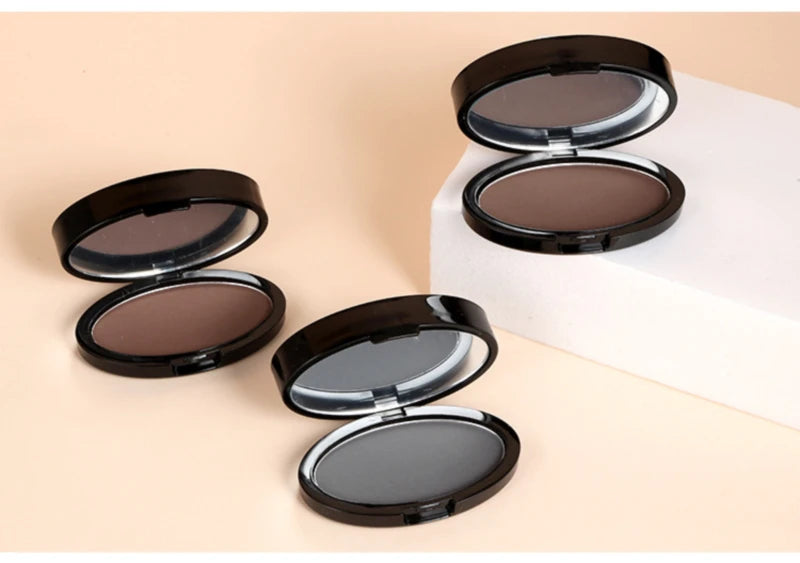 Eyebrow Powder Stamp Tint Stencil Kit Cosmetics Professional Makeup Waterproof Eye Brow Stamp Lift Eyebrow Enhancers Stencil Kit