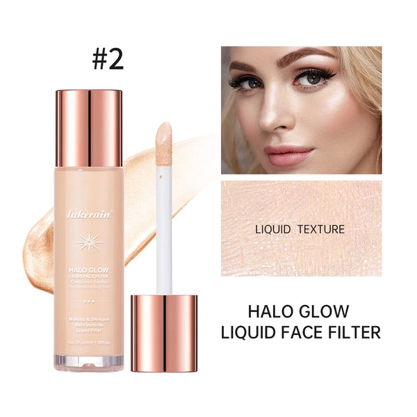 8-Color Halo Glow Liquid Highlighter & Face Brightener