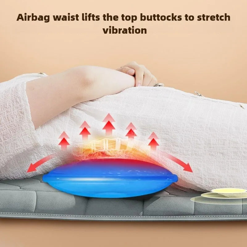 Massage Mattress Electric Full Body With Heating Hand Control Shoulder Neck Waist Airbag Back Kneading vibration Massage Cushion